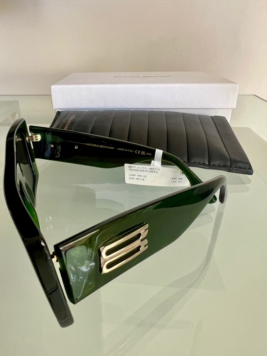 VICTORIA BECKHAM VB677S Transparent Green Sunglasses main image 12
